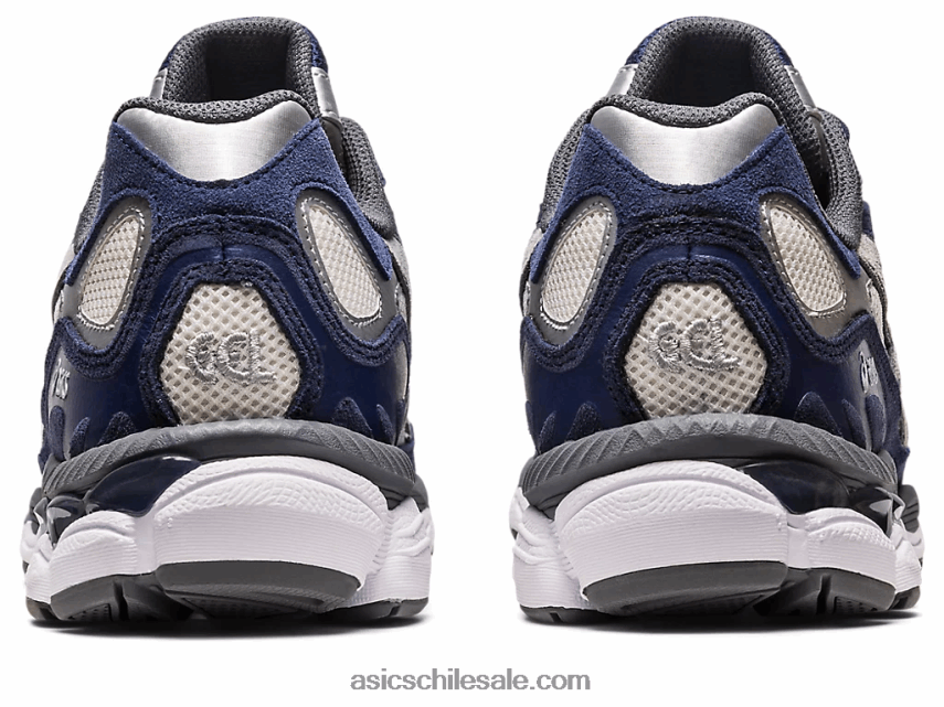 mujer Asics gel-nyc R8N446143 crema/gris acero