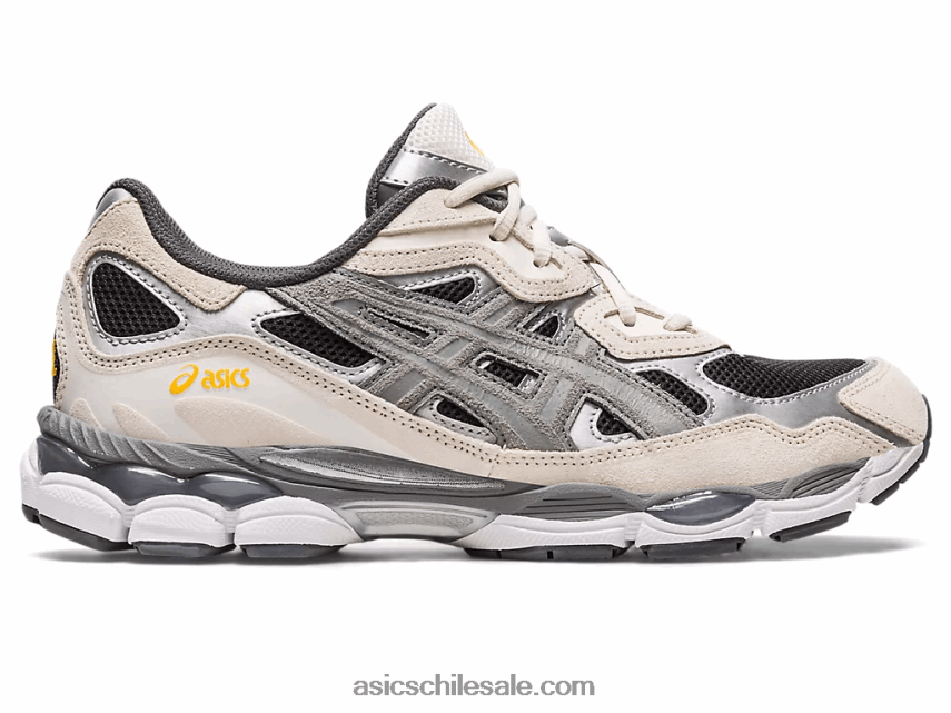 mujer Asics gel-nyc R8N446144 negro/gris arcilla