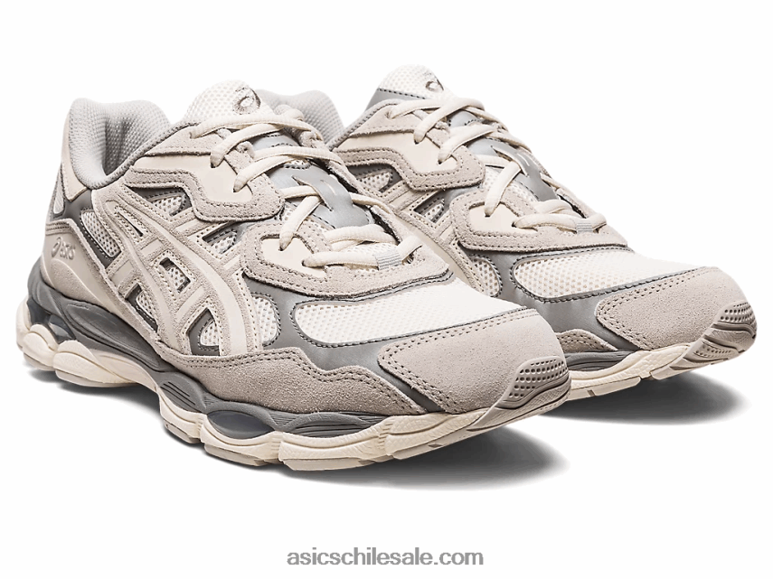 mujer Asics gel-nyc R8N44651 crema/gris ostra