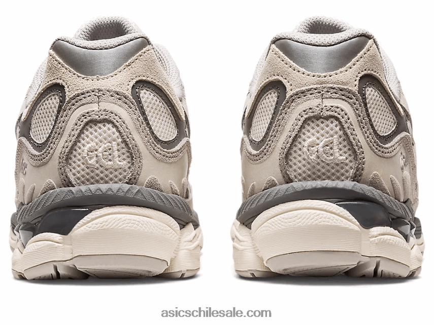 mujer Asics gel-nyc R8N44651 crema/gris ostra