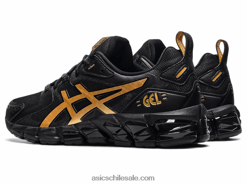 mujer Asics gel-quantum 180 R8N4463865 negro/oro puro
