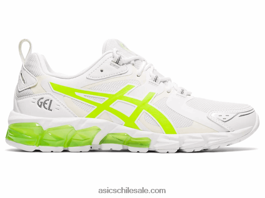 mujer Asics gel-quantum 180 R8N4464036 blanco/verde peligro