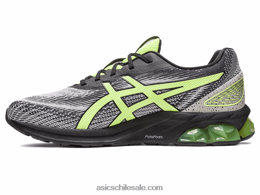 mujer Asics gel-quantum 180 vii R8N446126 negro/verde lima