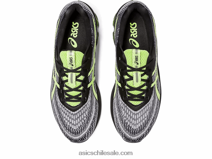 mujer Asics gel-quantum 180 vii R8N446126 negro/verde lima