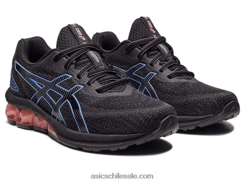 mujer Asics gel-quantum 180 vii R8N4462336 negro/azul bígaro