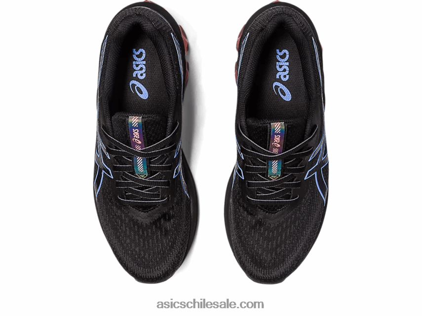 mujer Asics gel-quantum 180 vii R8N4462336 negro/azul bígaro