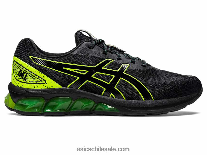mujer Asics gel-quantum 180 vii R8N446816 negro/amarillo de seguridad