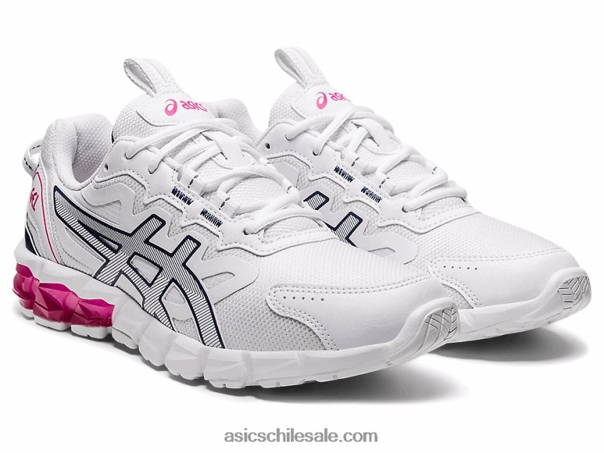 mujer Asics gel-quantum 90 3 R8N4463870 blanco/azul trueno