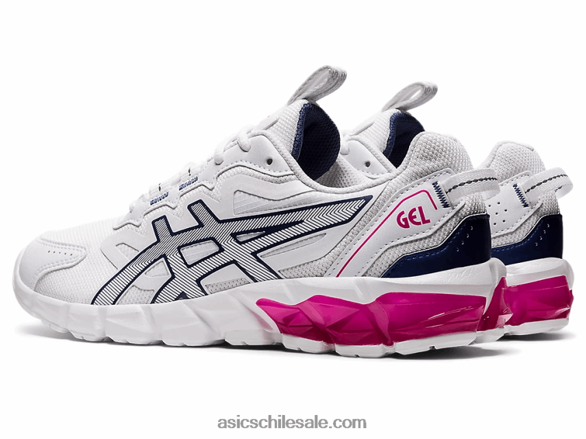 mujer Asics gel-quantum 90 3 R8N4463870 blanco/azul trueno