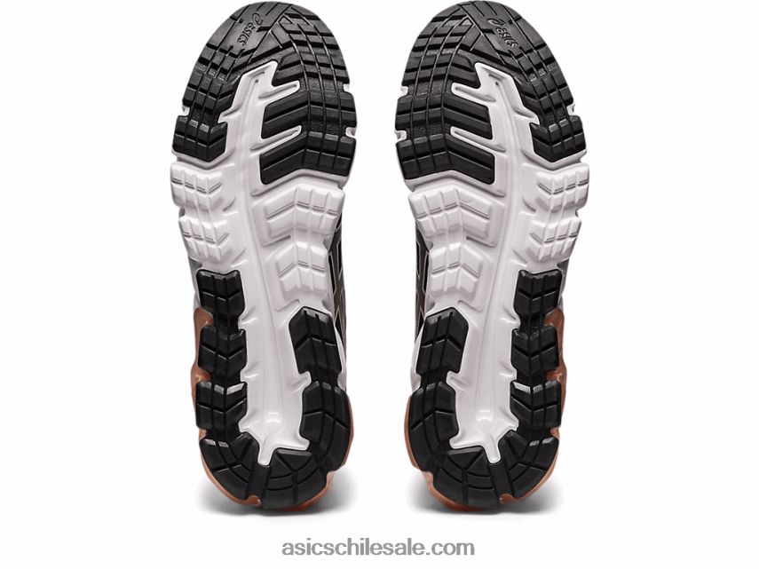 mujer Asics gel-quantum 90 R8N4462854 negro/oro rosa