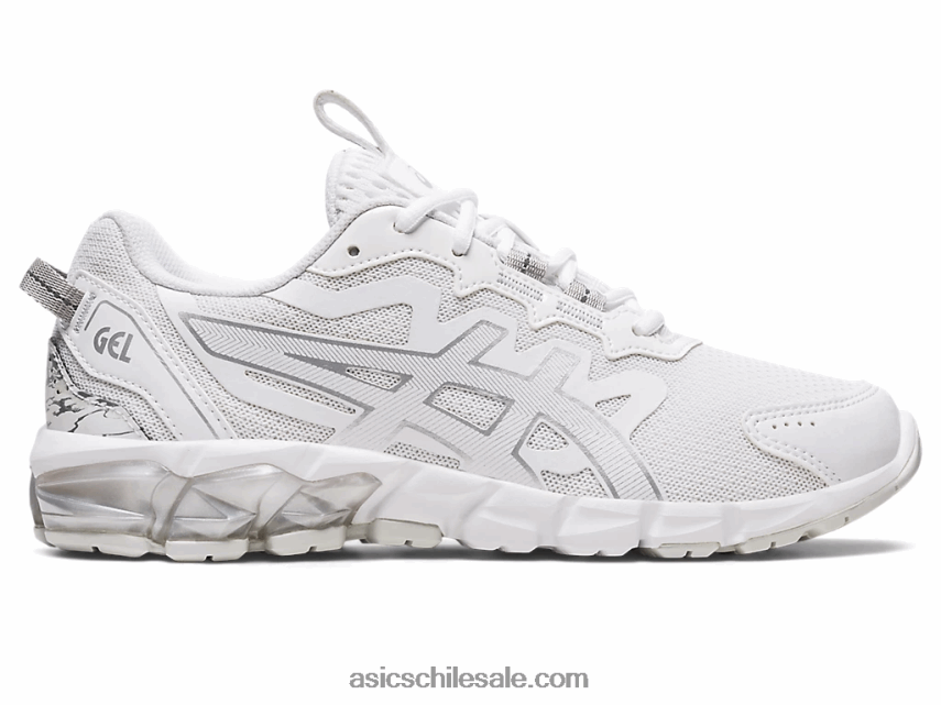 mujer Asics gel-quantum 90 R8N4462866 blanco/plata pura