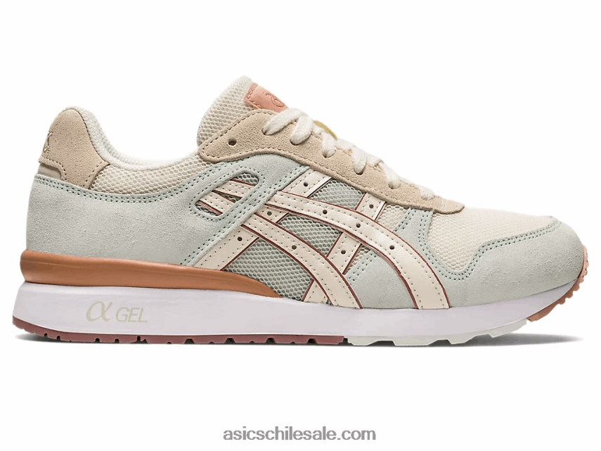 mujer Asics gt-ii R8N4462883 salvia ligera/crema