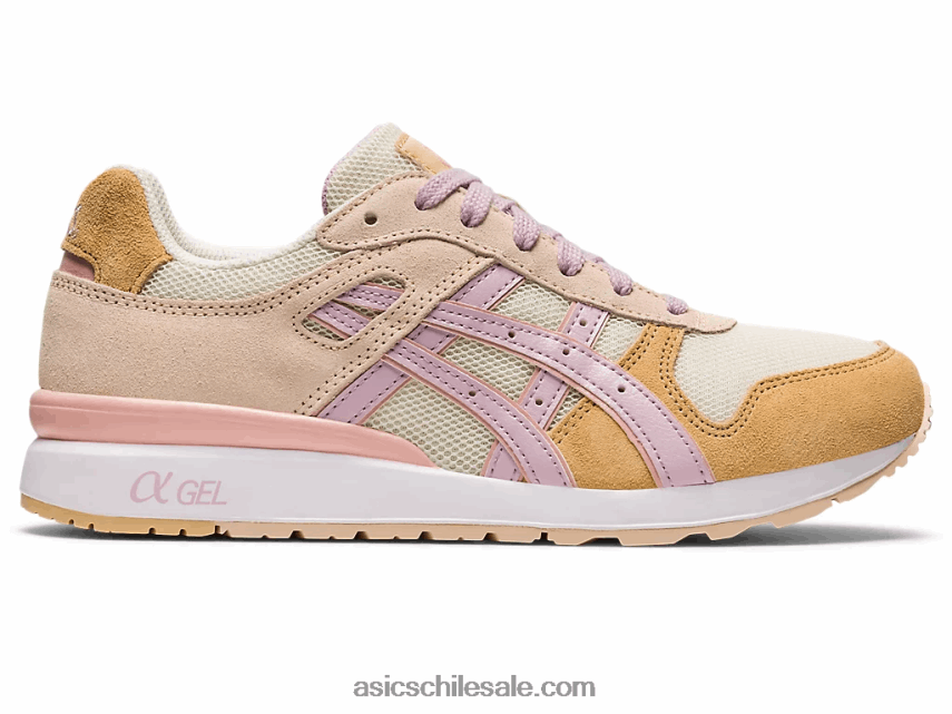 mujer Asics gt-ii R8N4462889 crema/rosa apenas