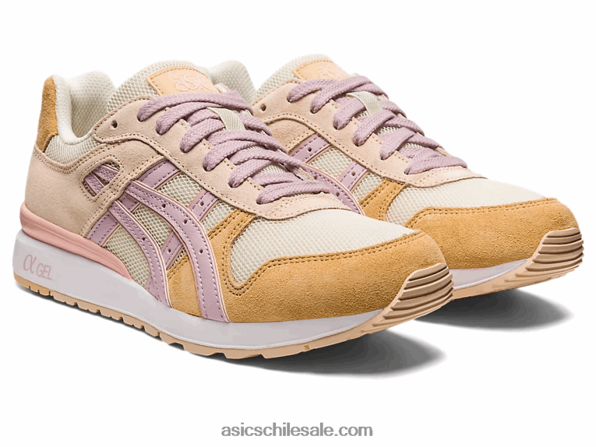 mujer Asics gt-ii R8N4462889 crema/rosa apenas