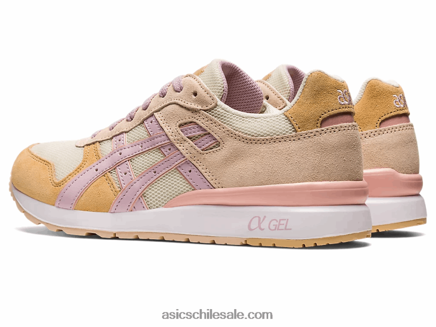 mujer Asics gt-ii R8N4462889 crema/rosa apenas