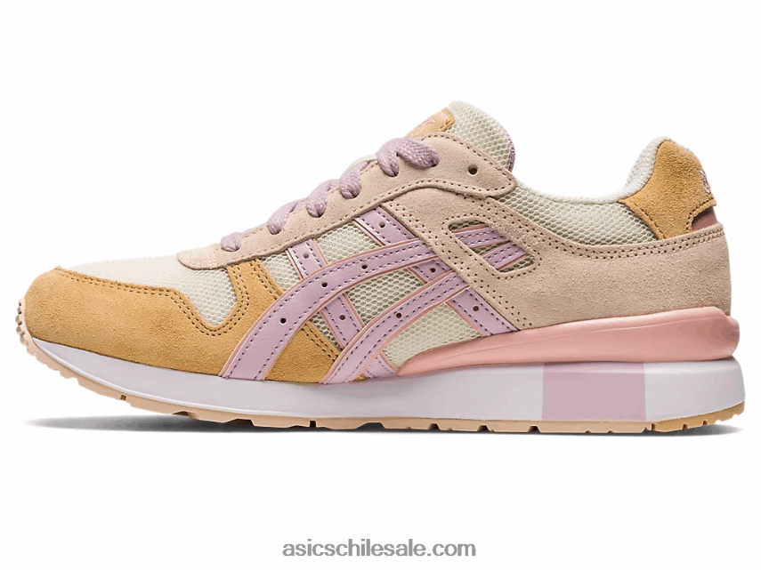 mujer Asics gt-ii R8N4462889 crema/rosa apenas