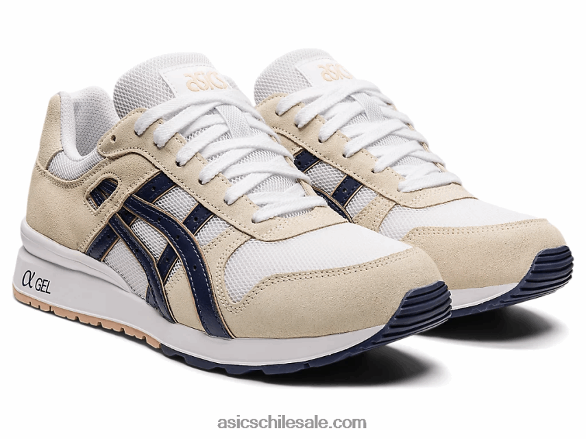 mujer Asics gt-ii R8N4463739 crema/azul trueno