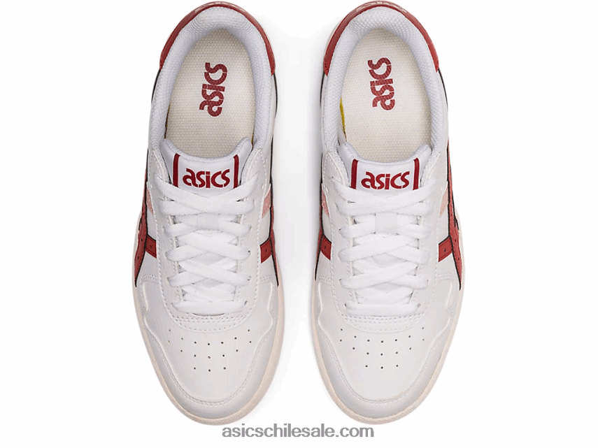 mujer Asics japón R8N4462904 ladrillo blanco/rojo