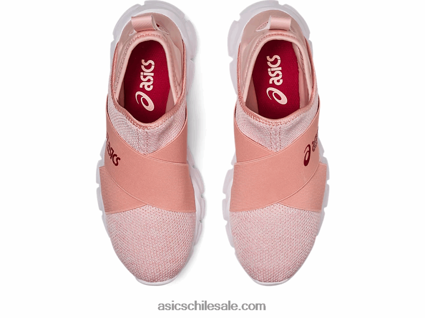 mujer Asics slip-on lyte cuántico R8N4463190 rosa helada