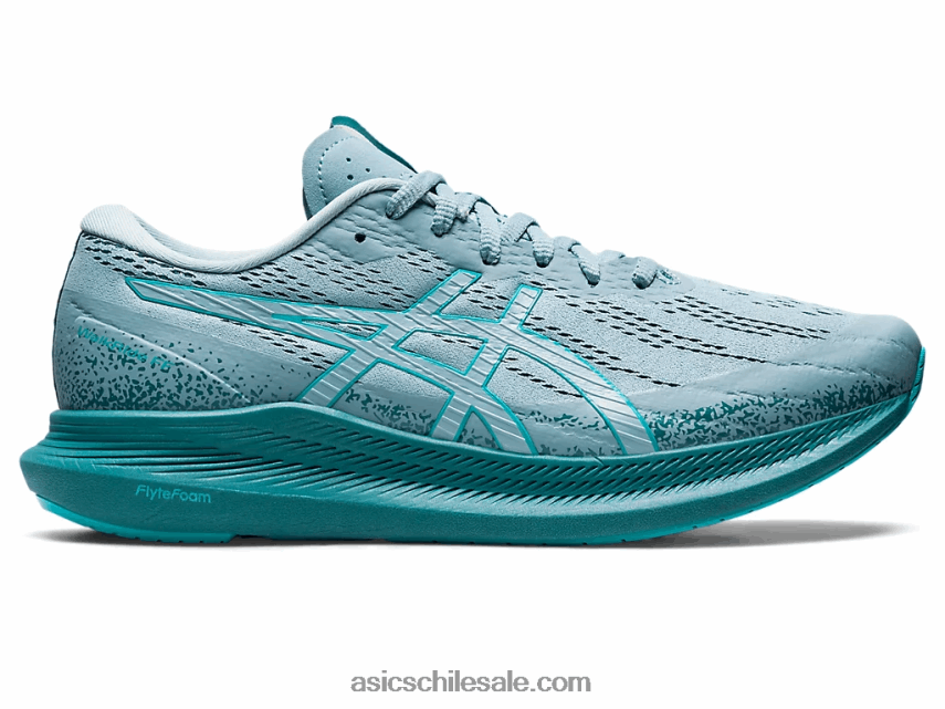 mujer Asics paseo a pie ff R8N4462656 azul humo/vidrio mar