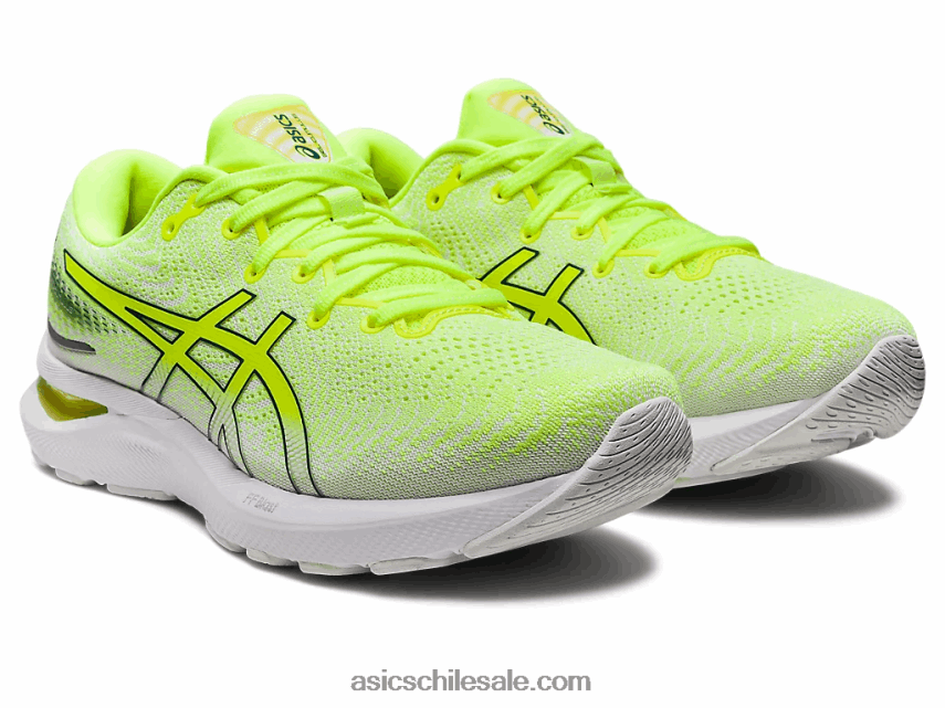 mujer Asics cúmulo de gel 24 R8N4462991 amarillo seguridad/pino terciopelo
