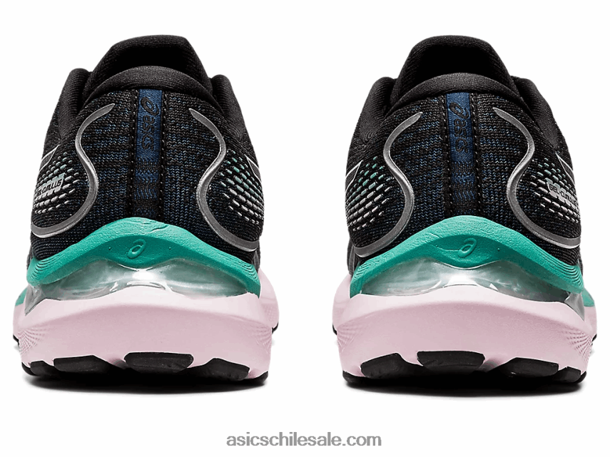 mujer Asics cúmulo de gel 24 R8N4463237 negro/salvia