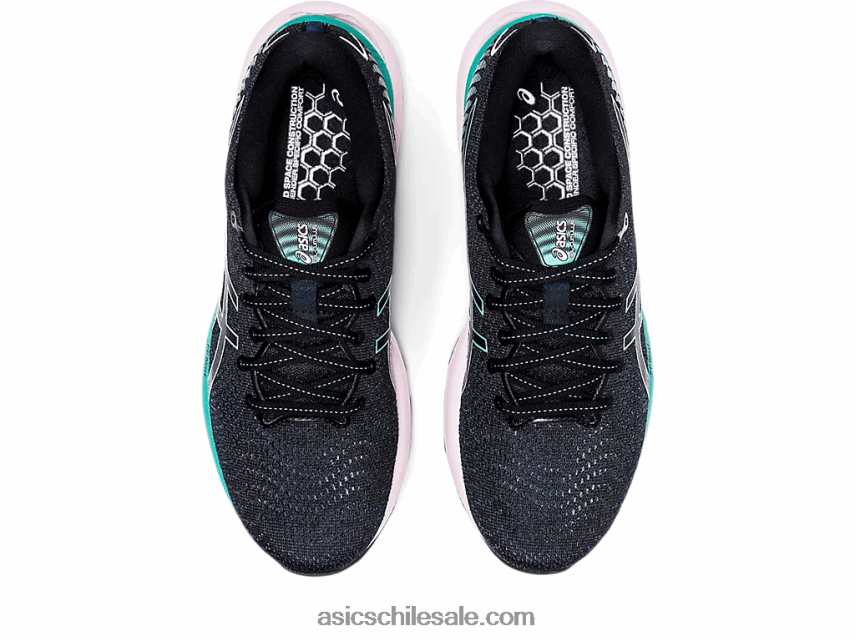 mujer Asics cúmulo de gel 24 R8N4463237 negro/salvia