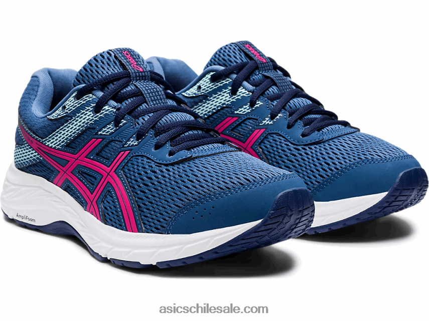 mujer Asics contenido de gel 6 R8N4464180 gran tiburón/globo rosa