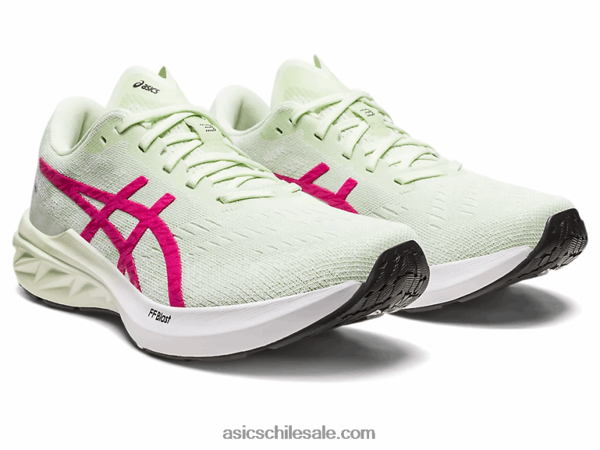 mujer Asics dinablasto 3 R8N4462293 susurro verde/rosa rave