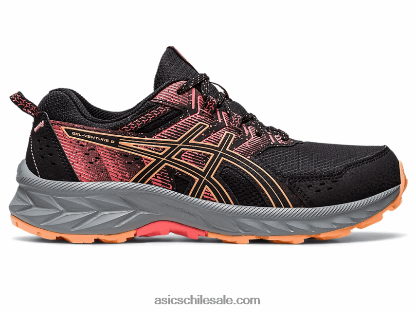 mujer Asics empresa de gel 9 R8N4462200 duna negra/veraniega