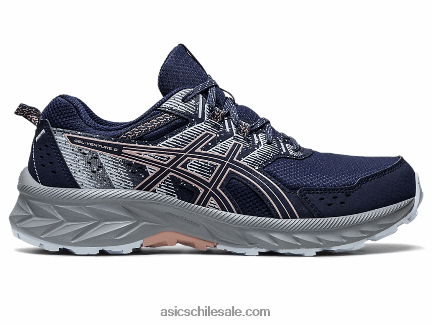 mujer Asics empresa de gel 9 R8N4462206 medianoche/cervatillo