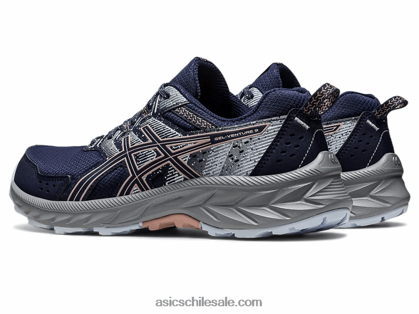 mujer Asics empresa de gel 9 R8N4462206 medianoche/cervatillo
