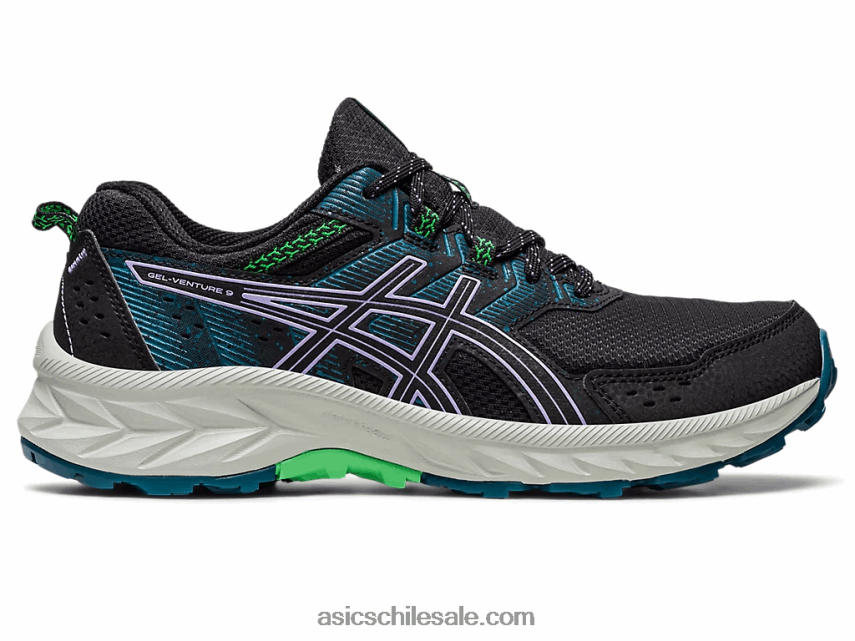 mujer Asics empresa de gel 9 R8N4462212 negro/violeta digital