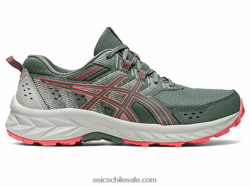 mujer Asics empresa de gel 9 R8N4462218 hiedra/papaya