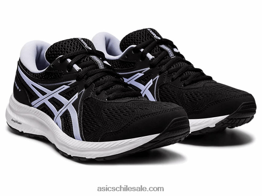 mujer Asics gel-contender 7 R8N4464015 ópalo negro/lila