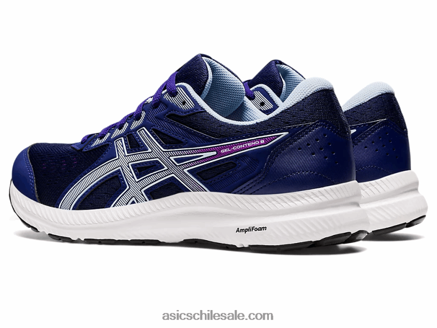 mujer Asics gel-contender 8 de ancho R8N4462597 buceo azul/cielo suave