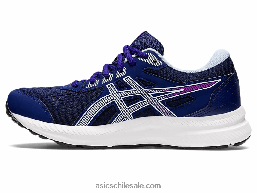 mujer Asics gel-contender 8 de ancho R8N4462597 buceo azul/cielo suave