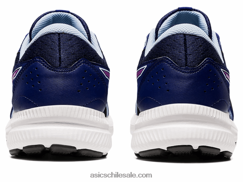 mujer Asics gel-contender 8 de ancho R8N4462597 buceo azul/cielo suave