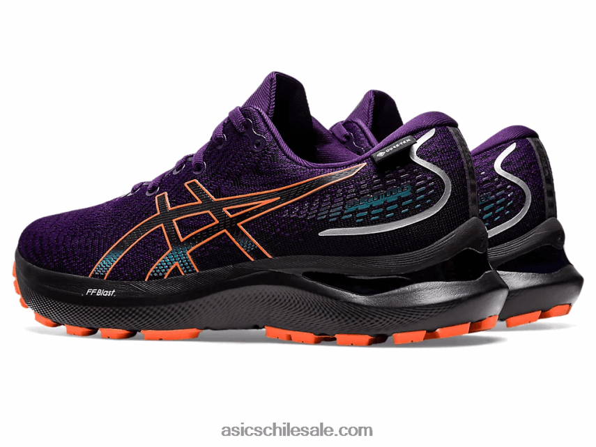 mujer Asics gel-cumulus 24 gtx R8N4462591 sombra de noche/naranja nova