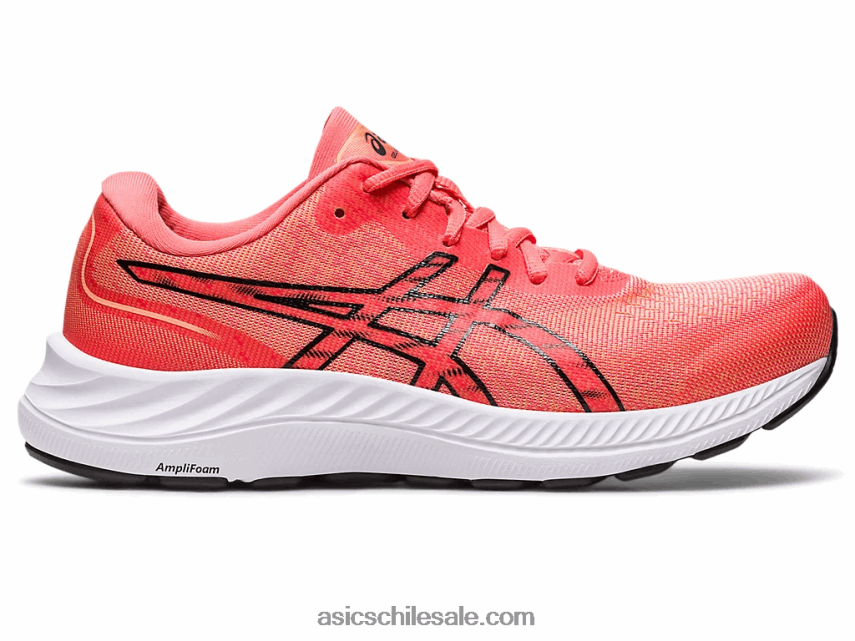 mujer Asics gel-excite 9 R8N4462414 papaya/negro