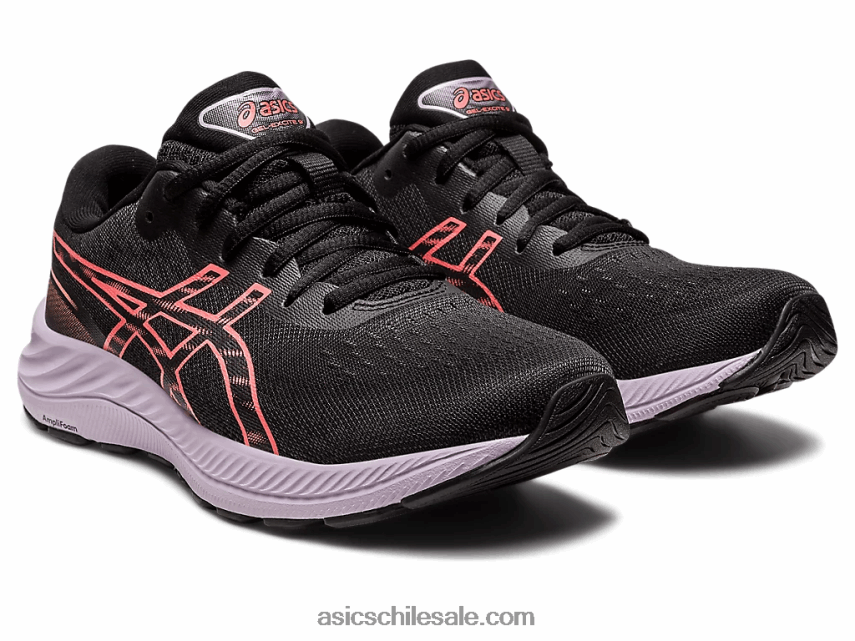 mujer Asics gel-excite 9 R8N4462458 negro/papaya
