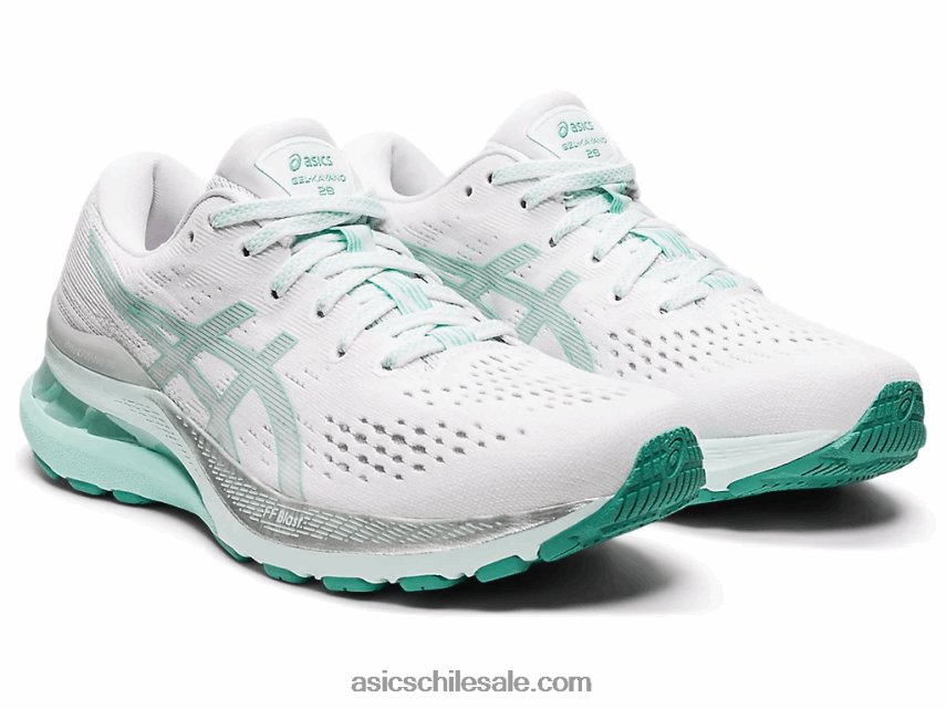 mujer Asics gel-kayano 28 R8N4463538 blanco/verde oasis