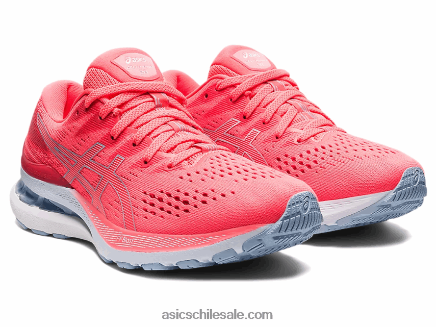 mujer Asics gel-kayano 28 R8N4463918 coral ardiente/niebla