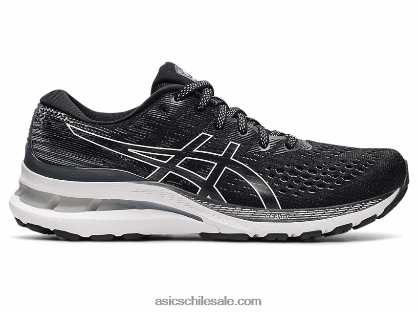 mujer Asics gel-kayano 28 estrecho R8N4463866 blanco negro