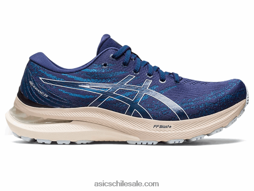 mujer Asics gel-kayano 29 ancho R8N4462463 azul índigo/cielo
