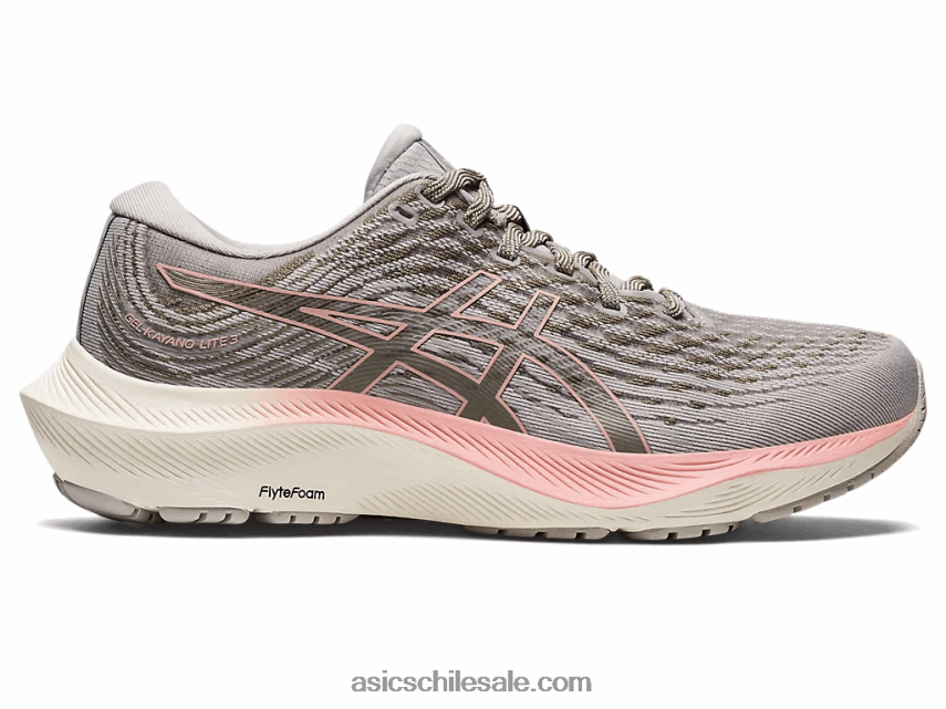 mujer Asics gel-kayano lite 3 R8N4462696 gris ostra/rosa helado