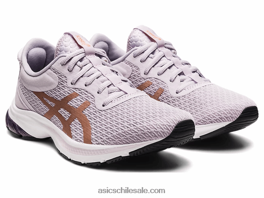 mujer Asics gel-kumo lyte 2 R8N4463754 violeta oscuro/oro rosa