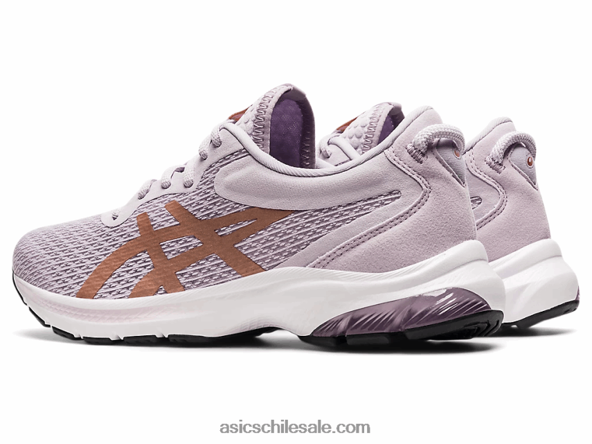 mujer Asics gel-kumo lyte 2 R8N4463754 violeta oscuro/oro rosa