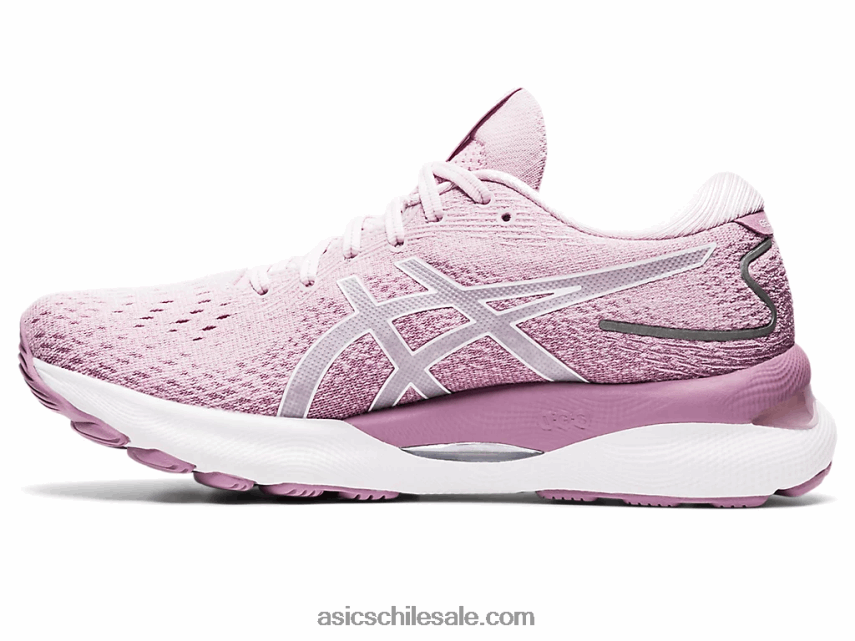 mujer Asics gel-nimbus 24 R8N4463542 apenas rosa/blanco