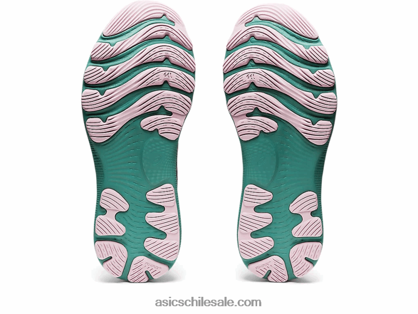 mujer Asics gel-nimbus 24 R8N4463550 negro/rosa apenas